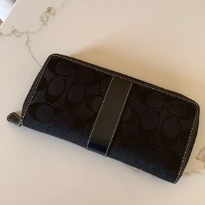 Black Coach Wallet